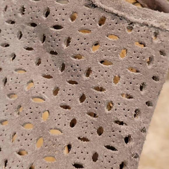 Lucky Brand Ankle Boots 'Nib' Taupe Wmns Sz 7.5 - Picture 9 of 11